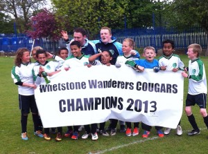Whetsone Wanderers Cougars - champions